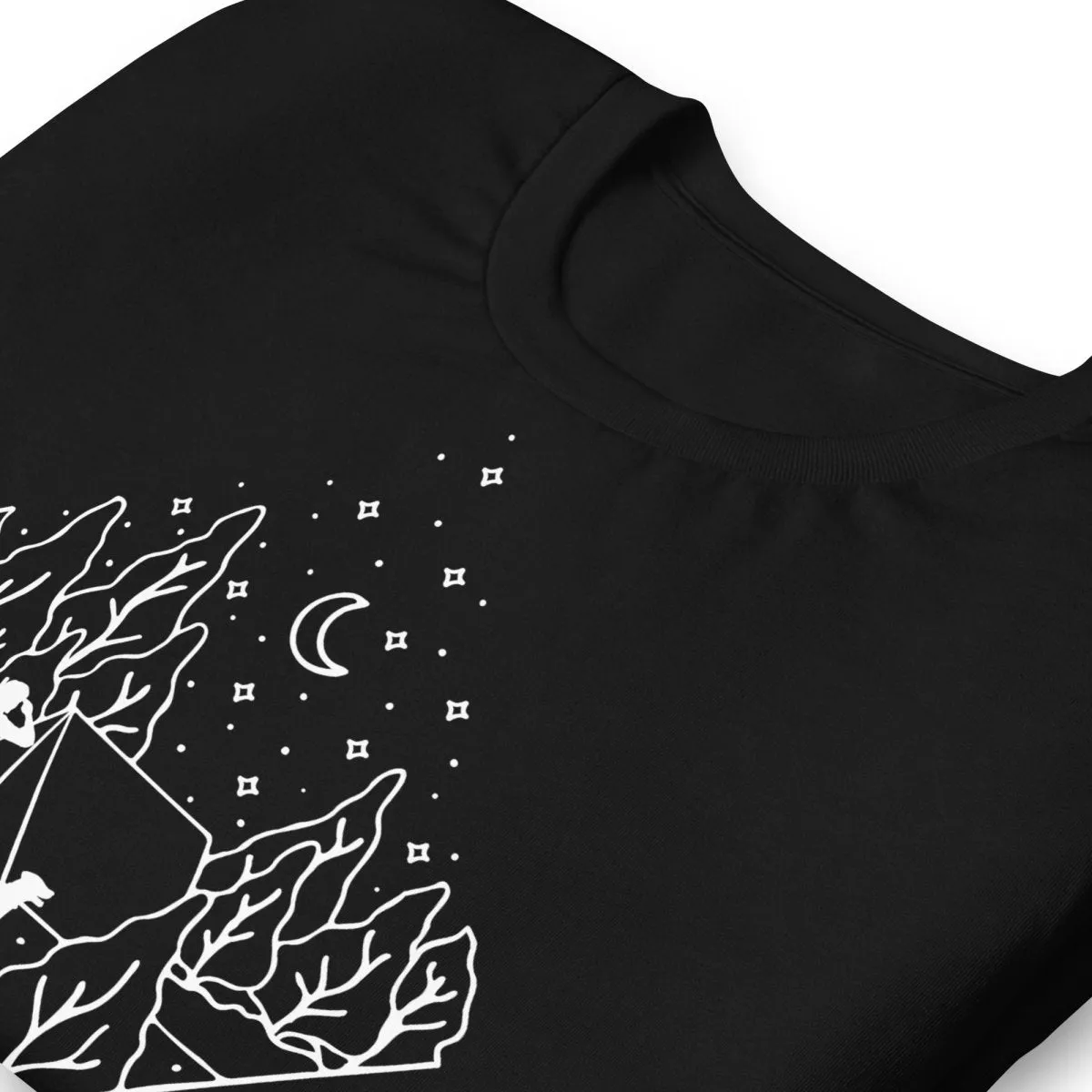 Dog Dad Camping T-Shirt
