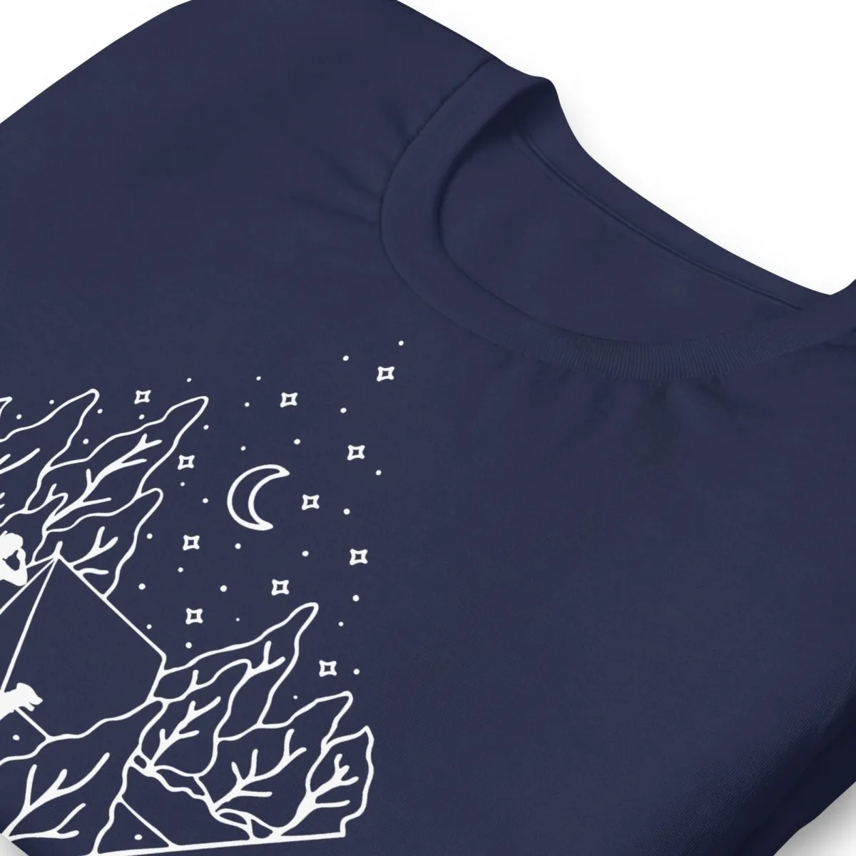 Dog Dad Camping T-Shirt