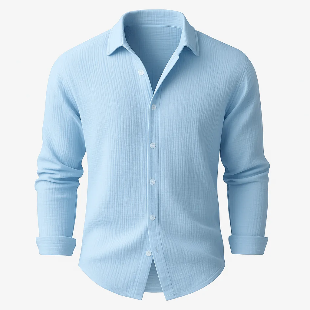 Domoir | Polished Cotton Shirt