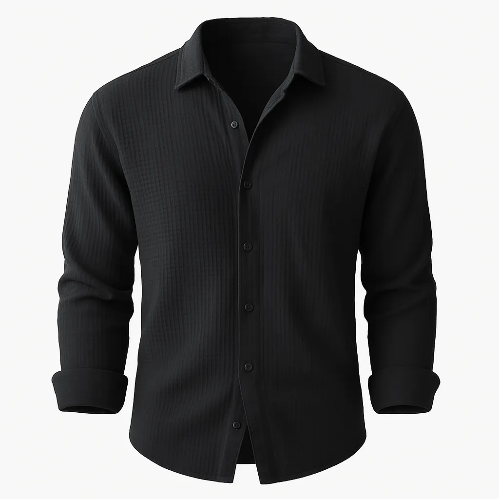 Domoir | Polished Cotton Shirt