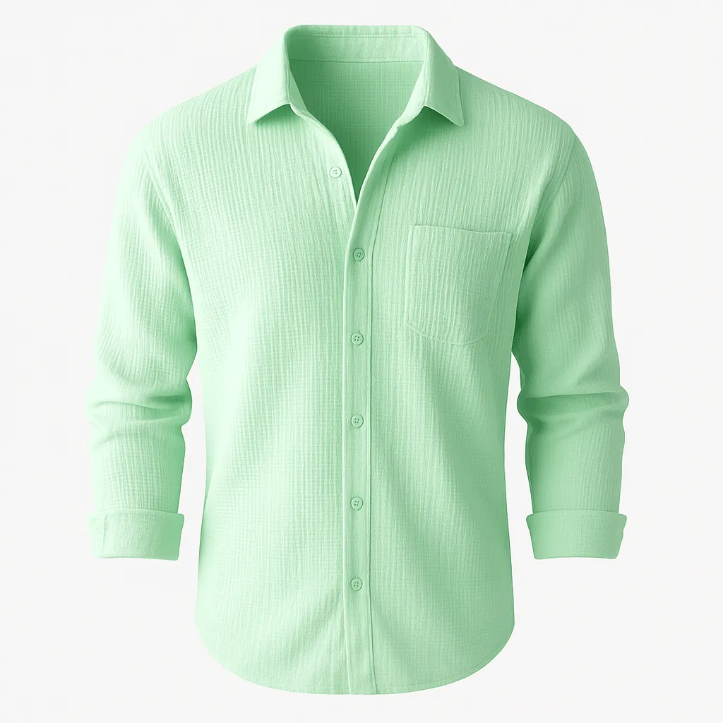 Domoir | Polished Cotton Shirt