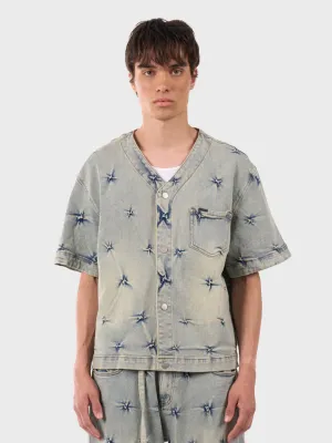Don't Waste Culture Alois Denim Shirt | Pale