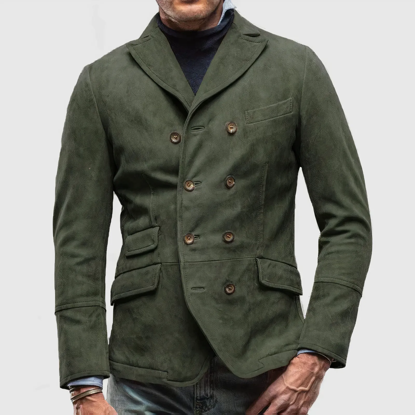 Double-breasted blazer – absurd