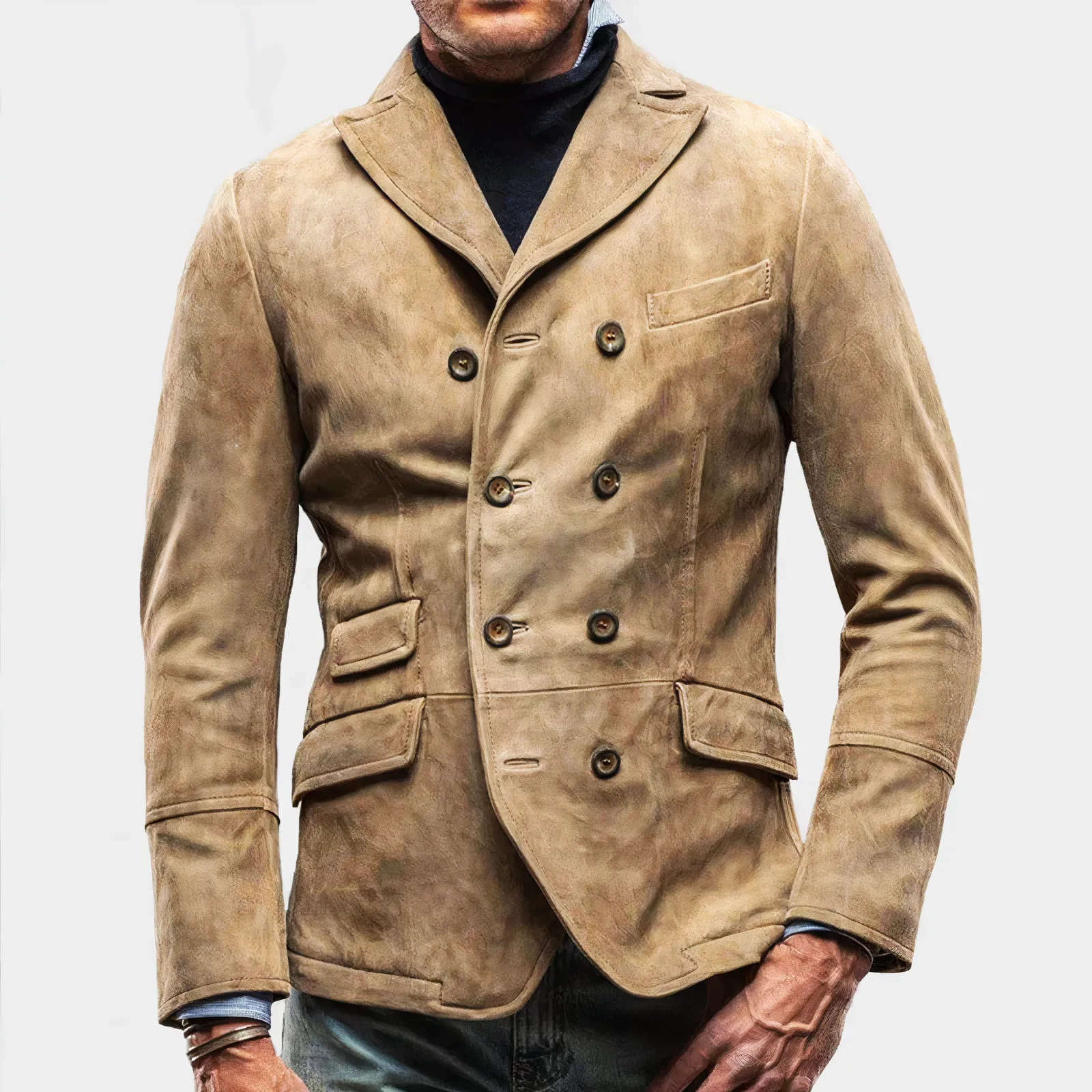 Double-breasted blazer – absurd