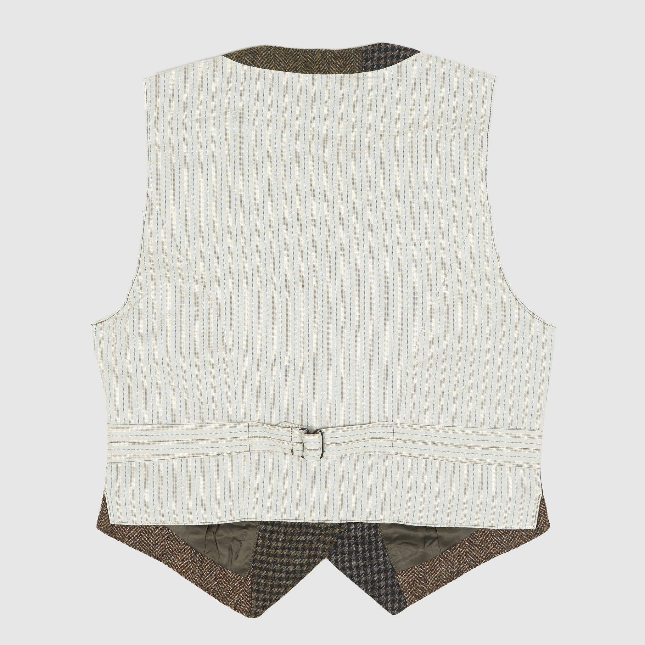 Double RL Ladies Lined Tweed Vest