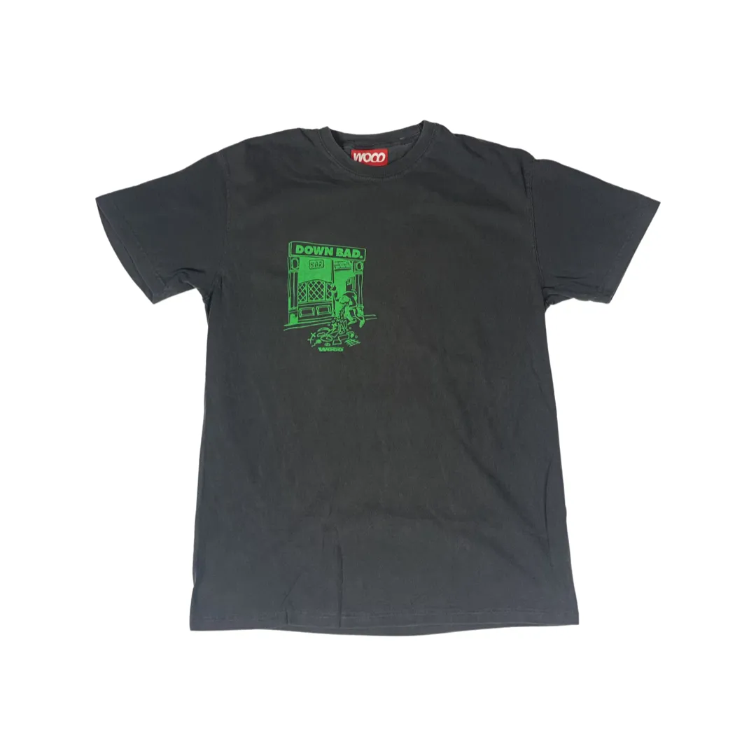 DOWN BAD. St. Patrick’s Day T-Shirt V1 Grey