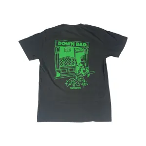 DOWN BAD. St. Patrick’s Day T-Shirt V1 Grey