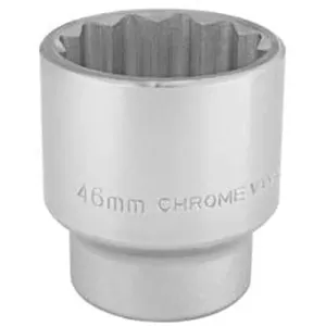 Draper 16706 12 Point Socket, 3/4" Sq. Dr., 46Mm Dr-16706
