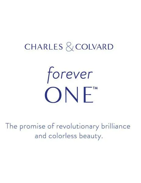 Duet Rose Forever One Charles & Colvard Loose Moissanite Stone