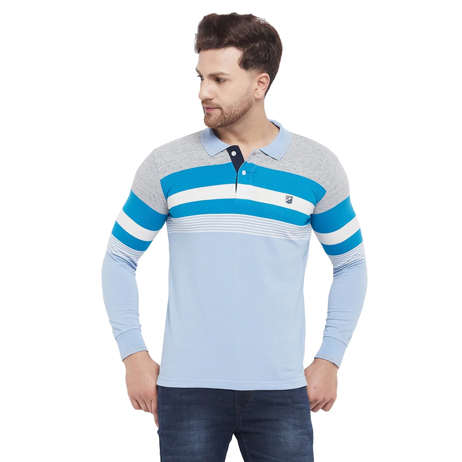 Duke Stardust Men Full Sleeve Cotton T-Shirt (LF3904)