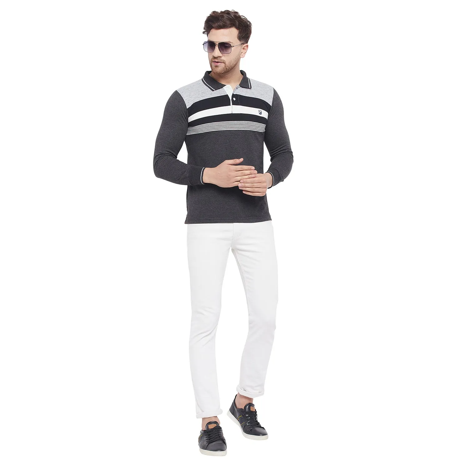 Duke Stardust Men Full Sleeve Cotton T-Shirt (LF3904)