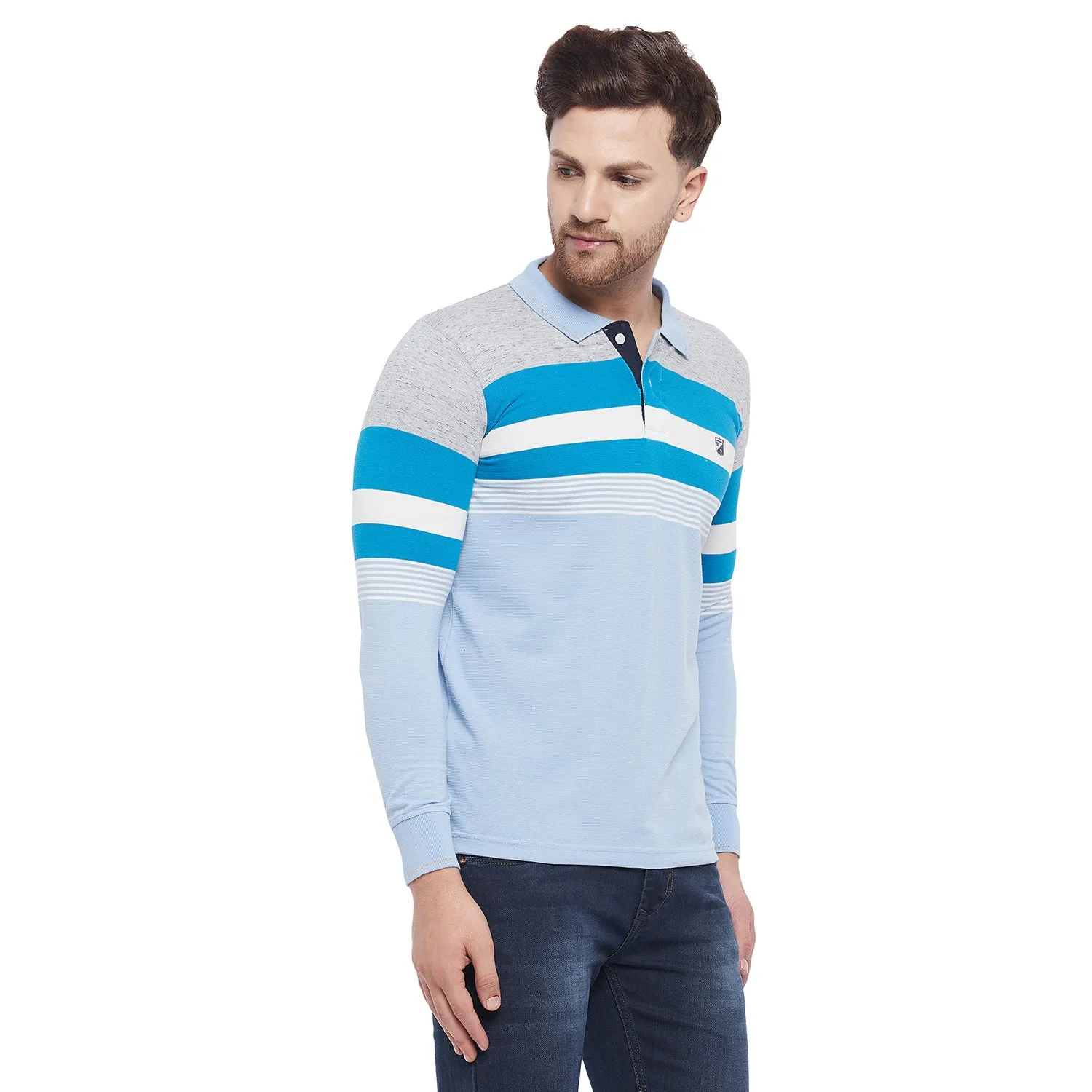 Duke Stardust Men Full Sleeve Cotton T-Shirt (LF3904)