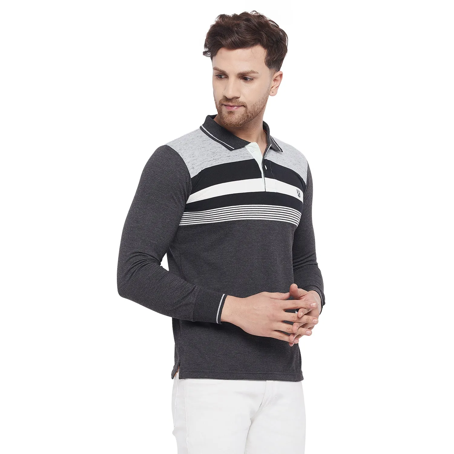 Duke Stardust Men Full Sleeve Cotton T-Shirt (LF3904)