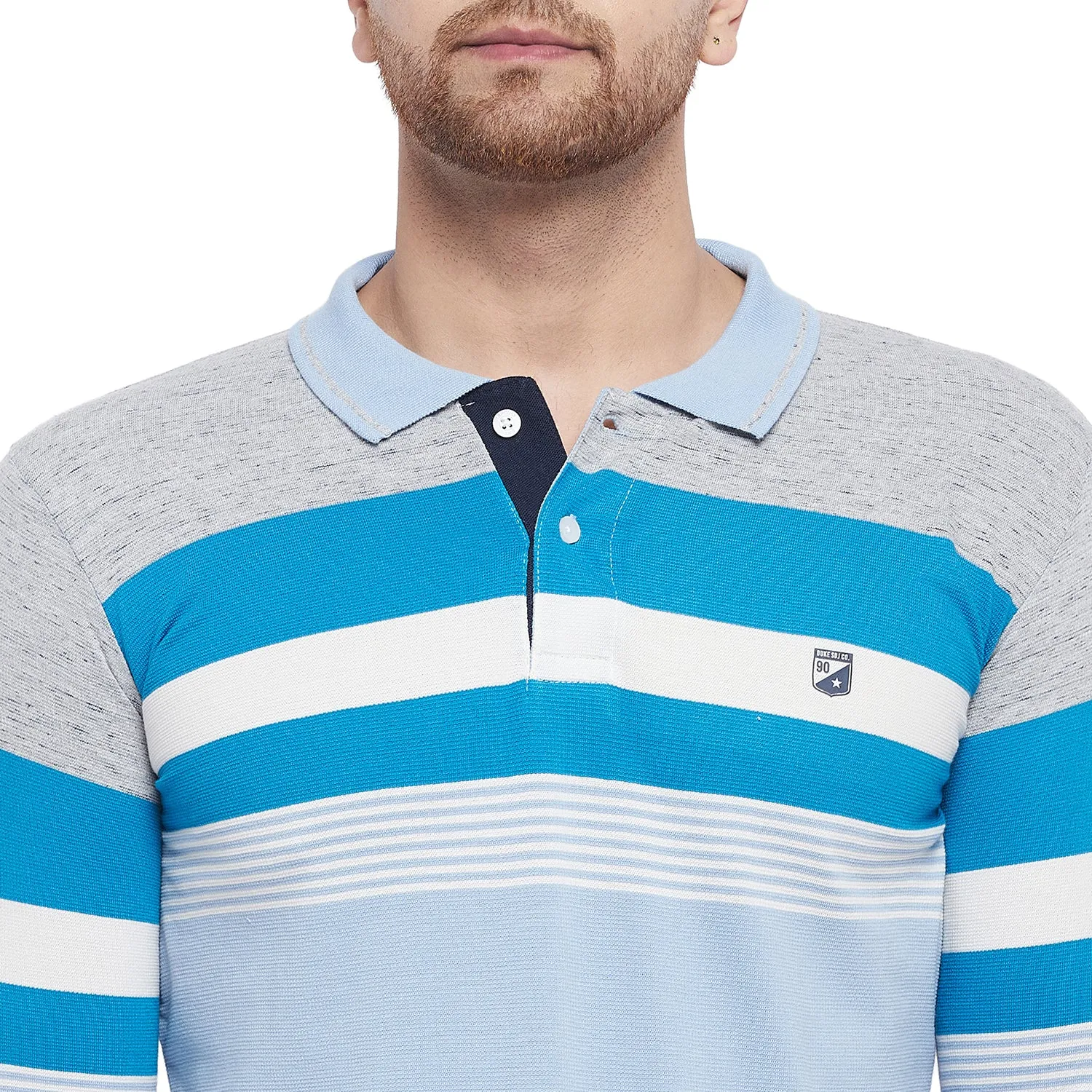 Duke Stardust Men Full Sleeve Cotton T-Shirt (LF3904)
