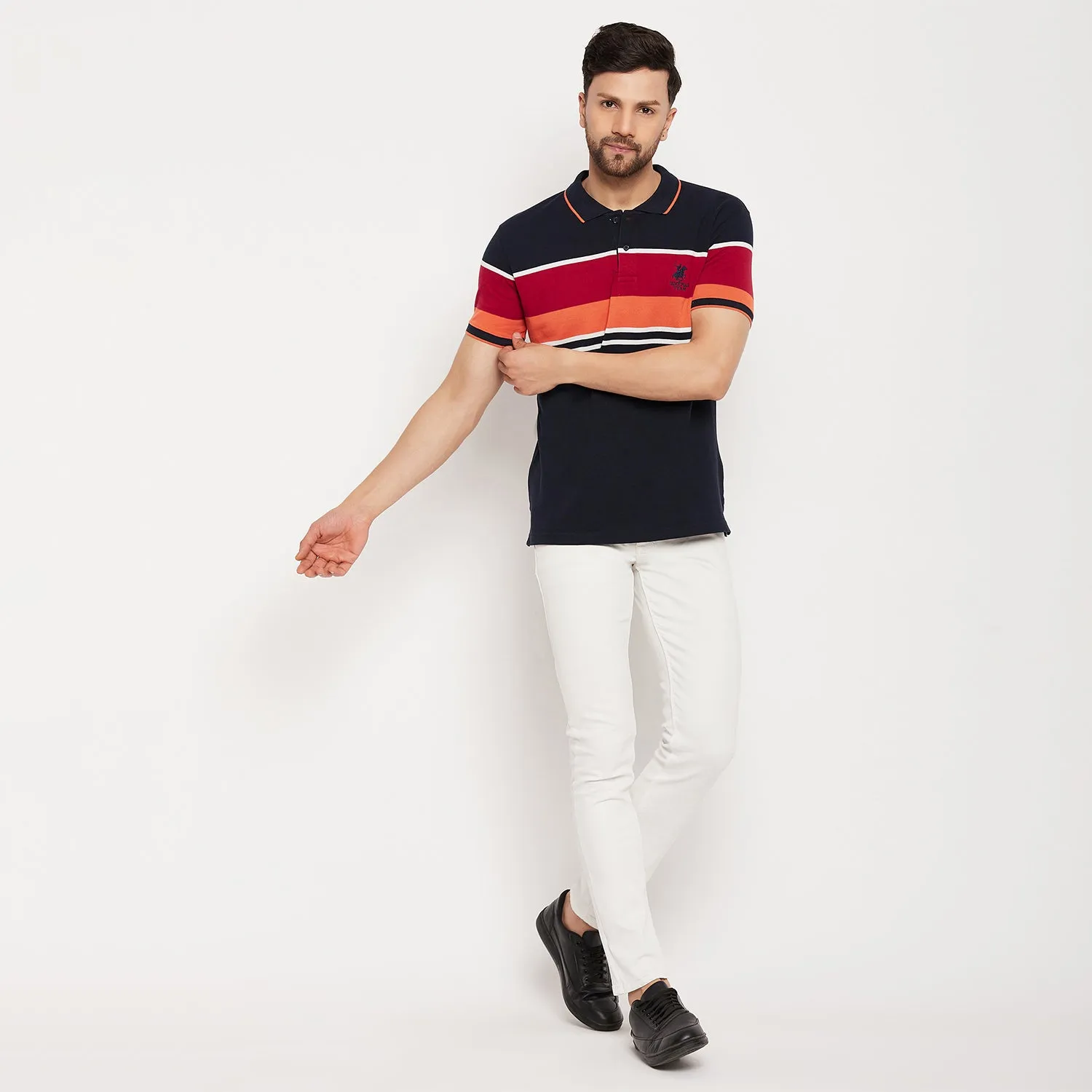 Duke Stardust Men Half Sleeve Cotton T-shirt (1077)