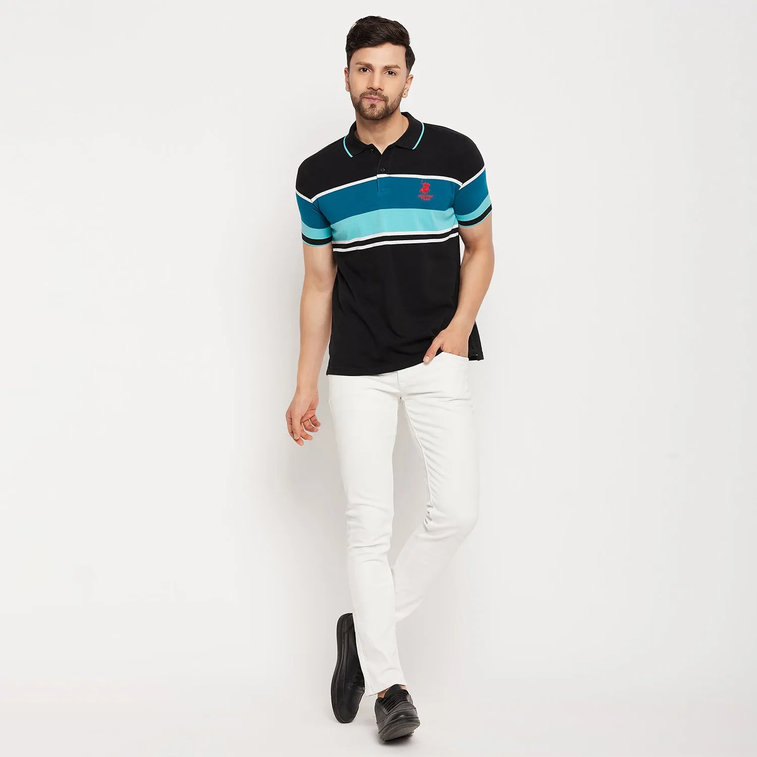 Duke Stardust Men Half Sleeve Cotton T-shirt (1077)