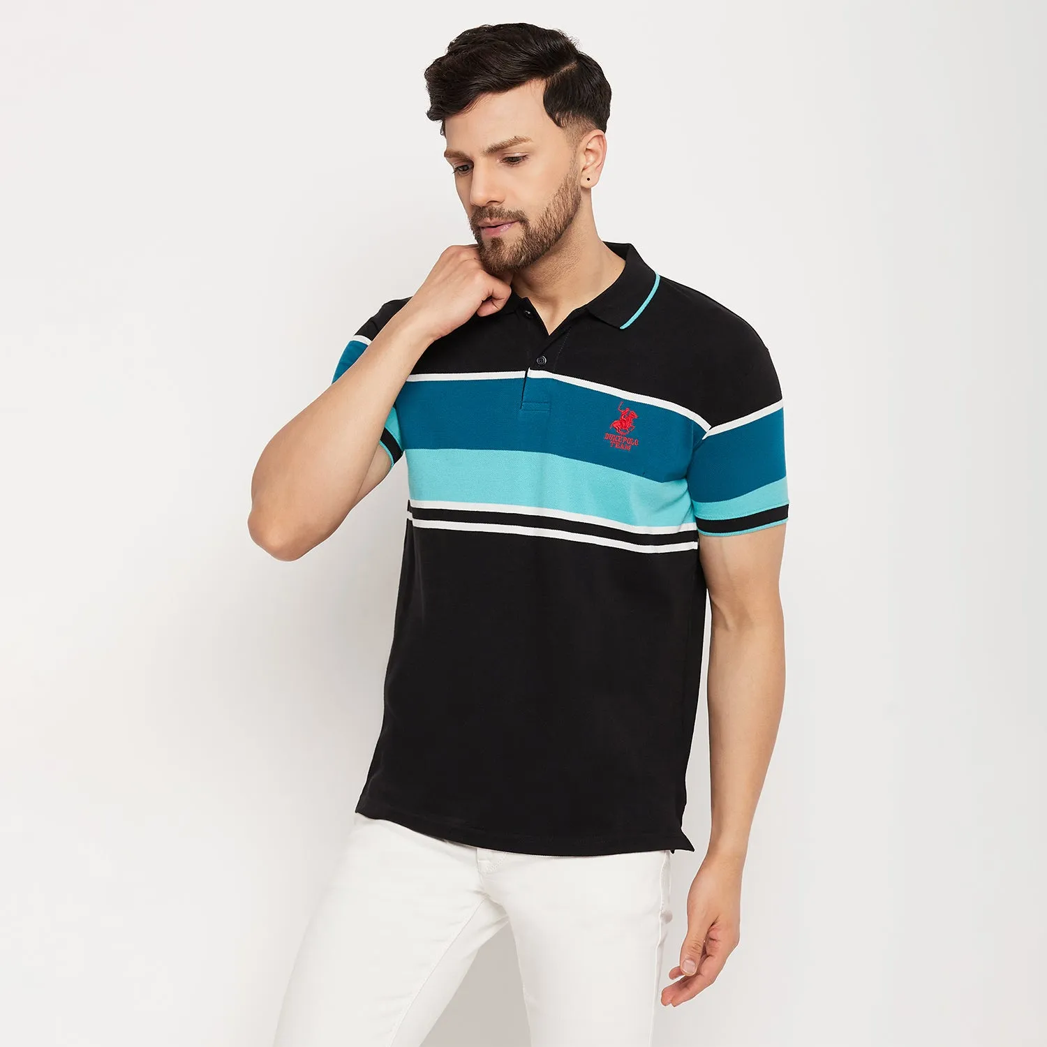 Duke Stardust Men Half Sleeve Cotton T-shirt (1077)