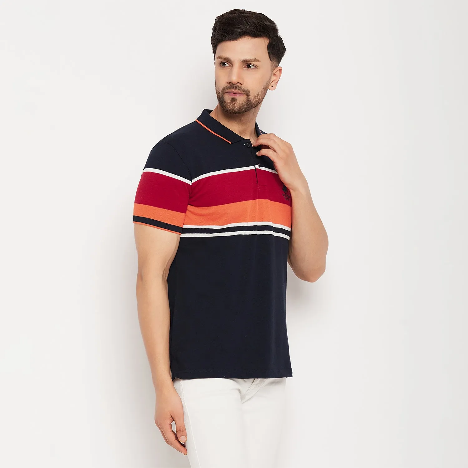 Duke Stardust Men Half Sleeve Cotton T-shirt (1077)