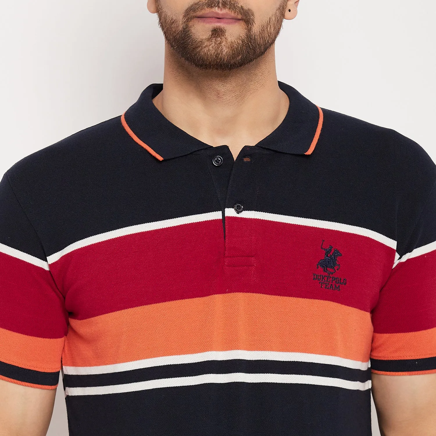Duke Stardust Men Half Sleeve Cotton T-shirt (1077)