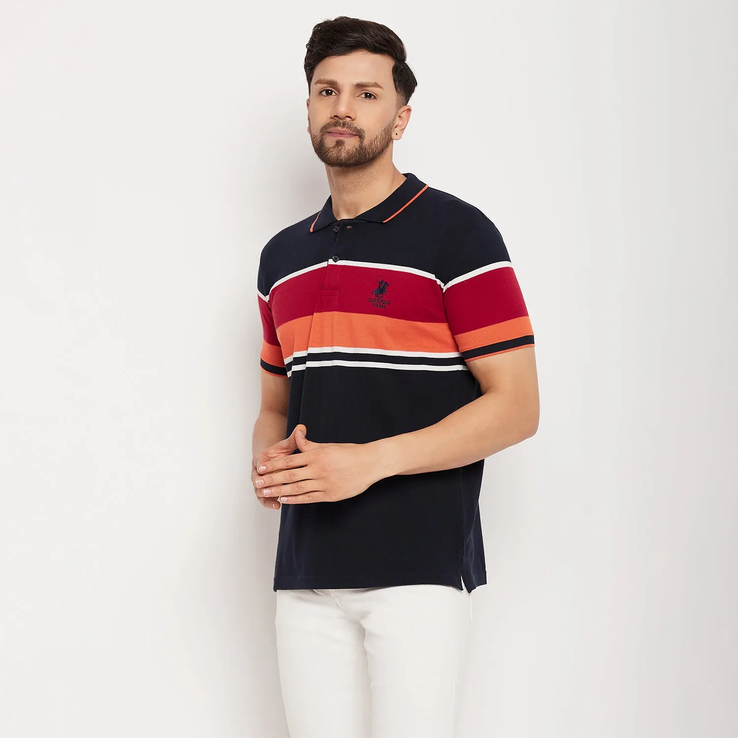 Duke Stardust Men Half Sleeve Cotton T-shirt (1077)