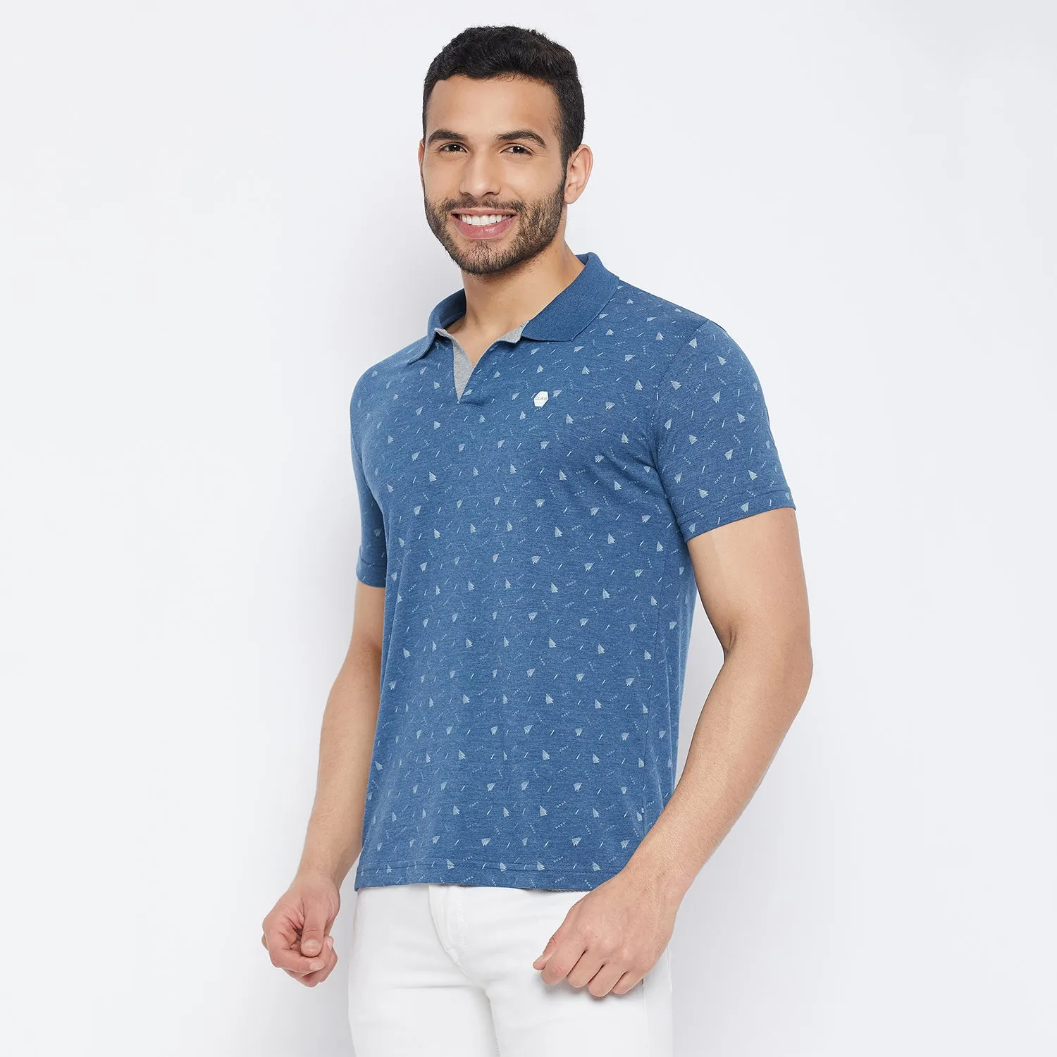 Duke Stardust Men Half Sleeve Cotton T-shirt (4040F)