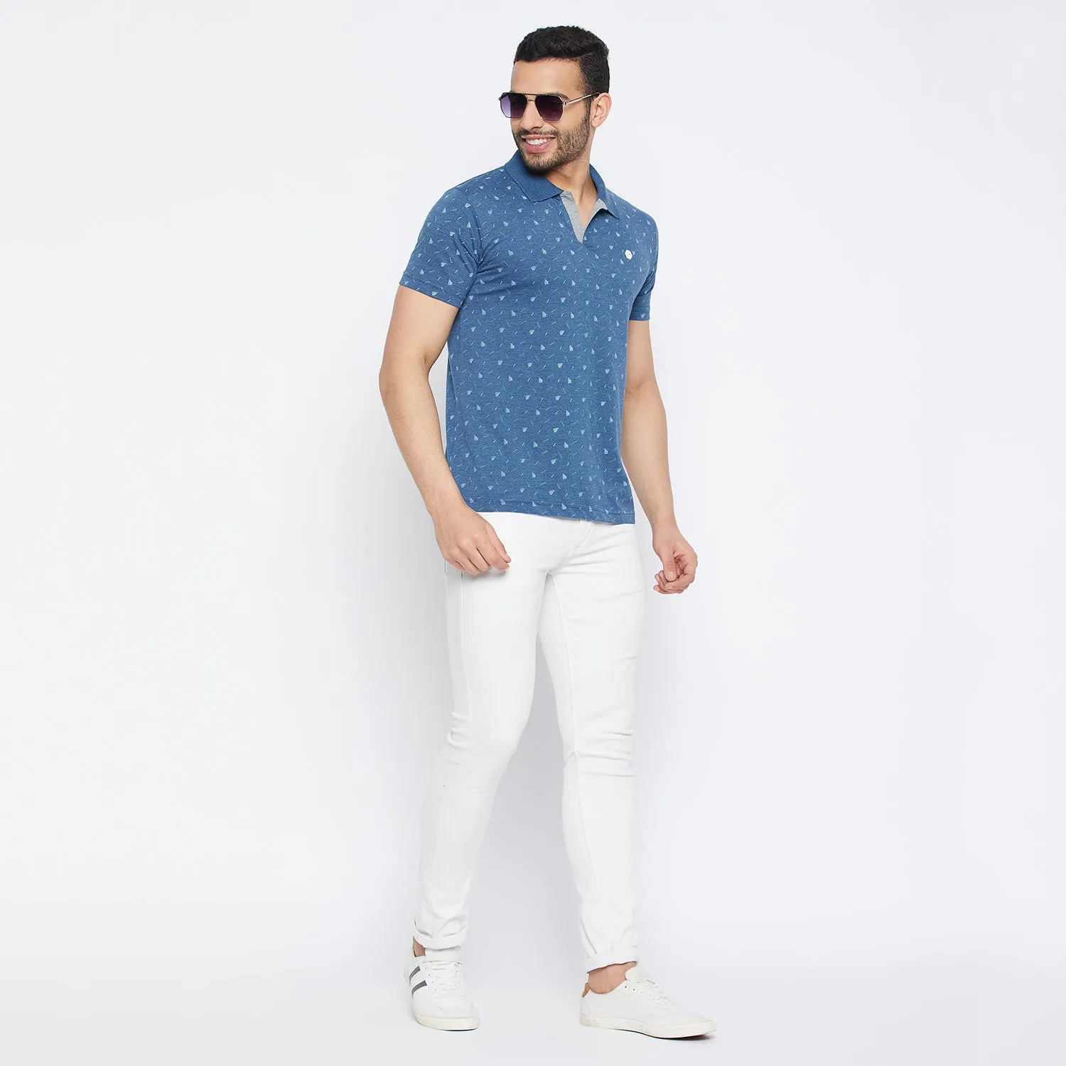 Duke Stardust Men Half Sleeve Cotton T-shirt (4040F)