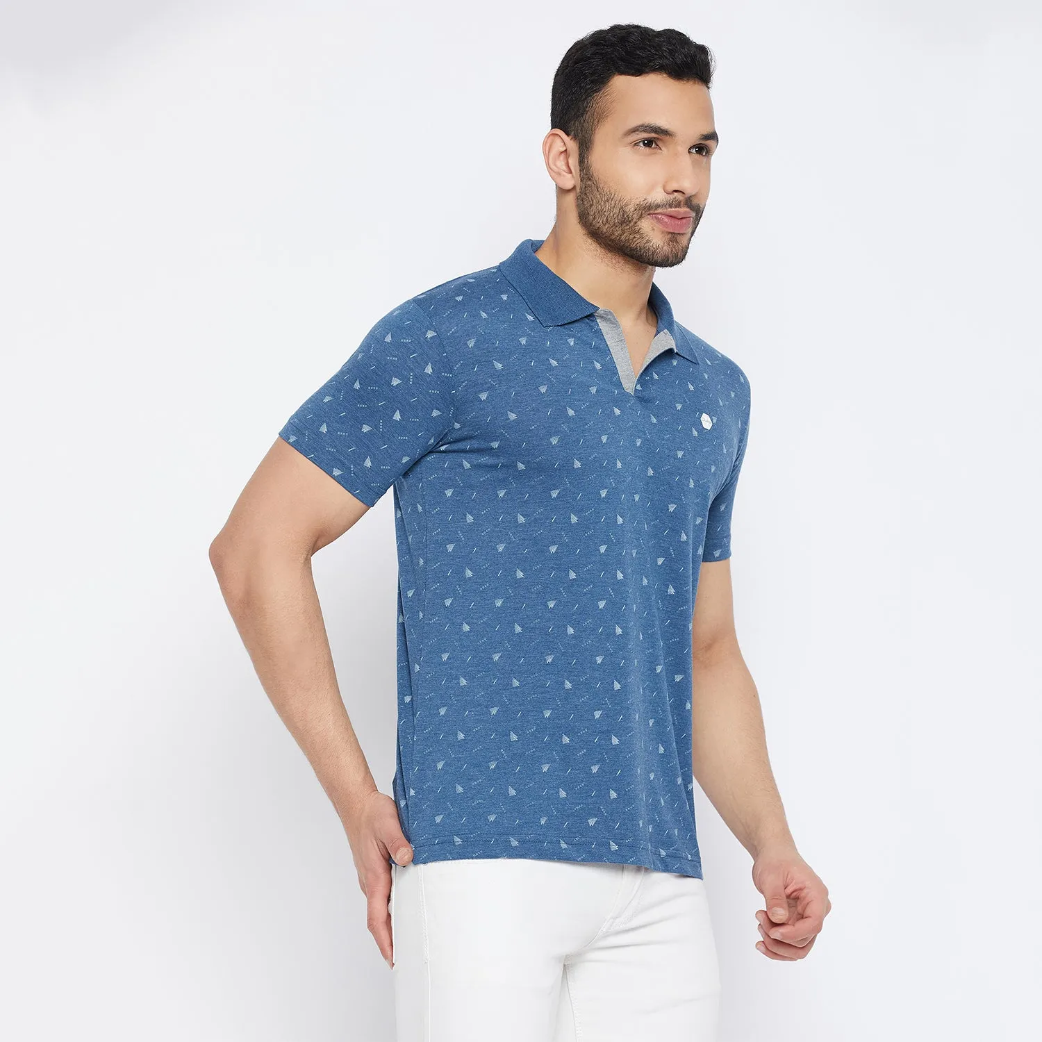 Duke Stardust Men Half Sleeve Cotton T-shirt (4040F)