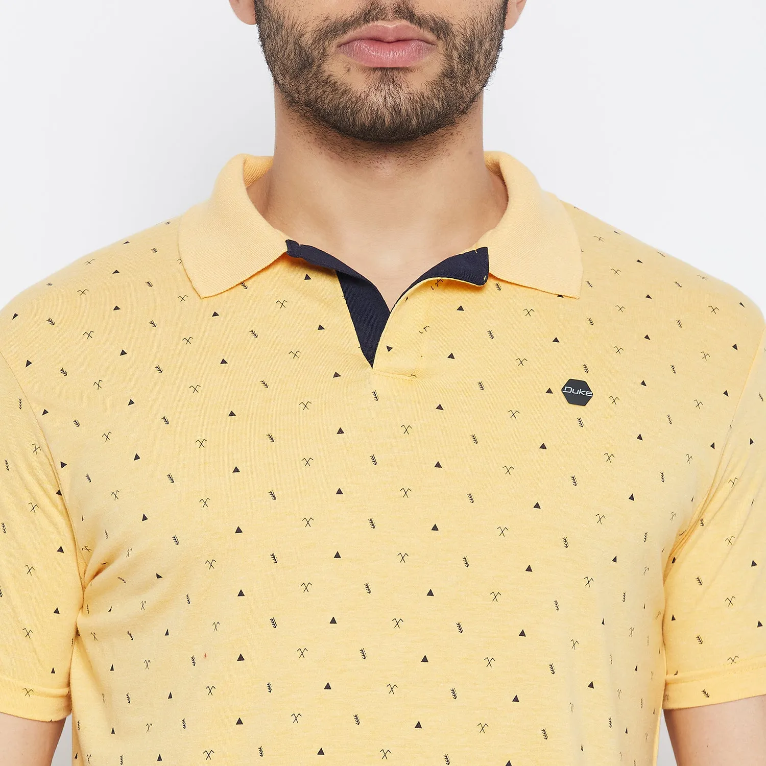 Duke Stardust Men Half Sleeve Cotton T-shirt (4040F)