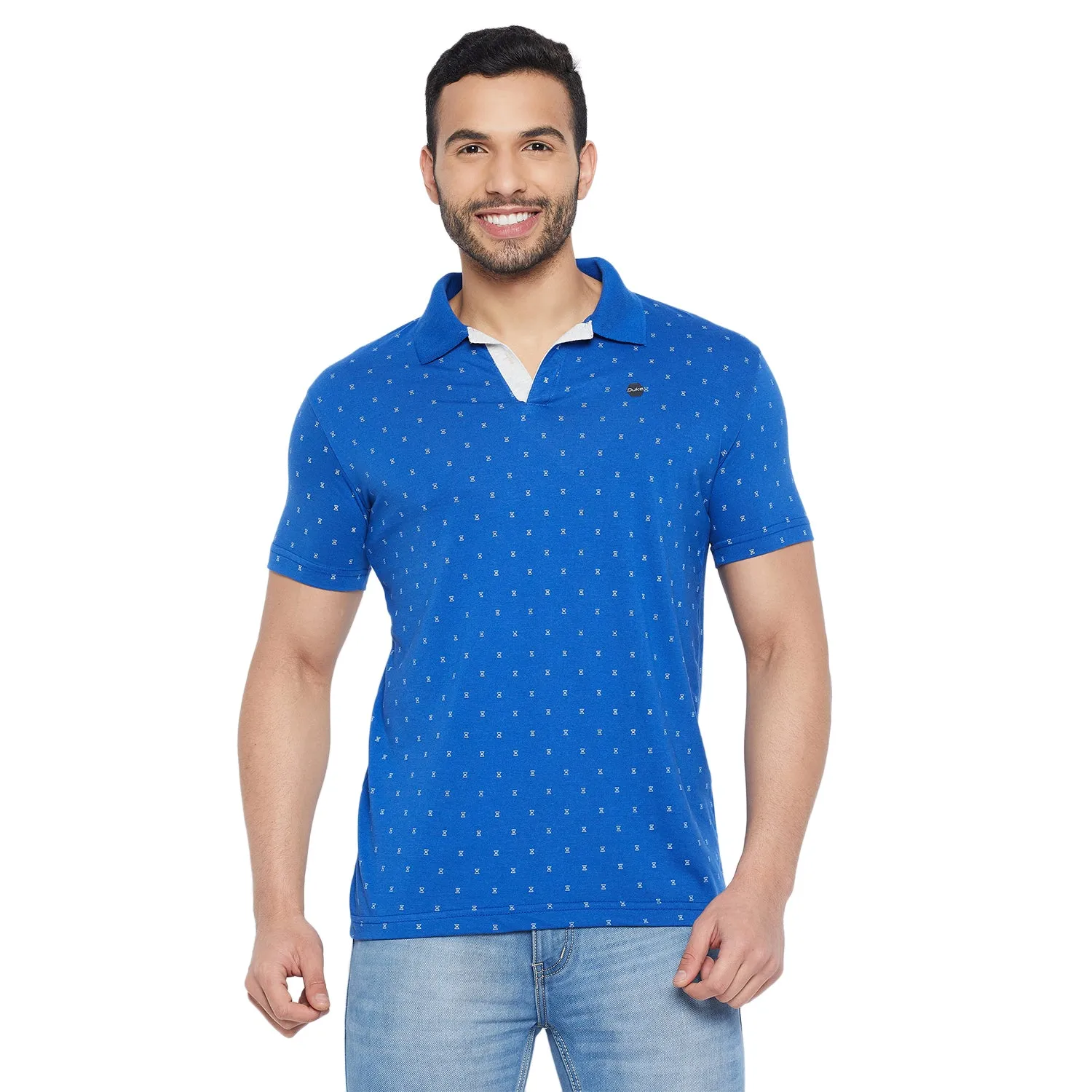 Duke Stardust Men Half Sleeve Cotton T-shirt (4040F)