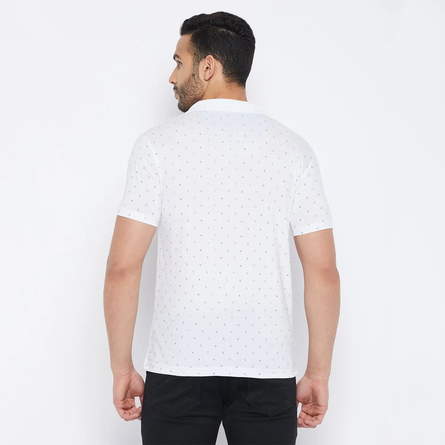 Duke Stardust Men Half Sleeve Cotton T-shirt (4040F)