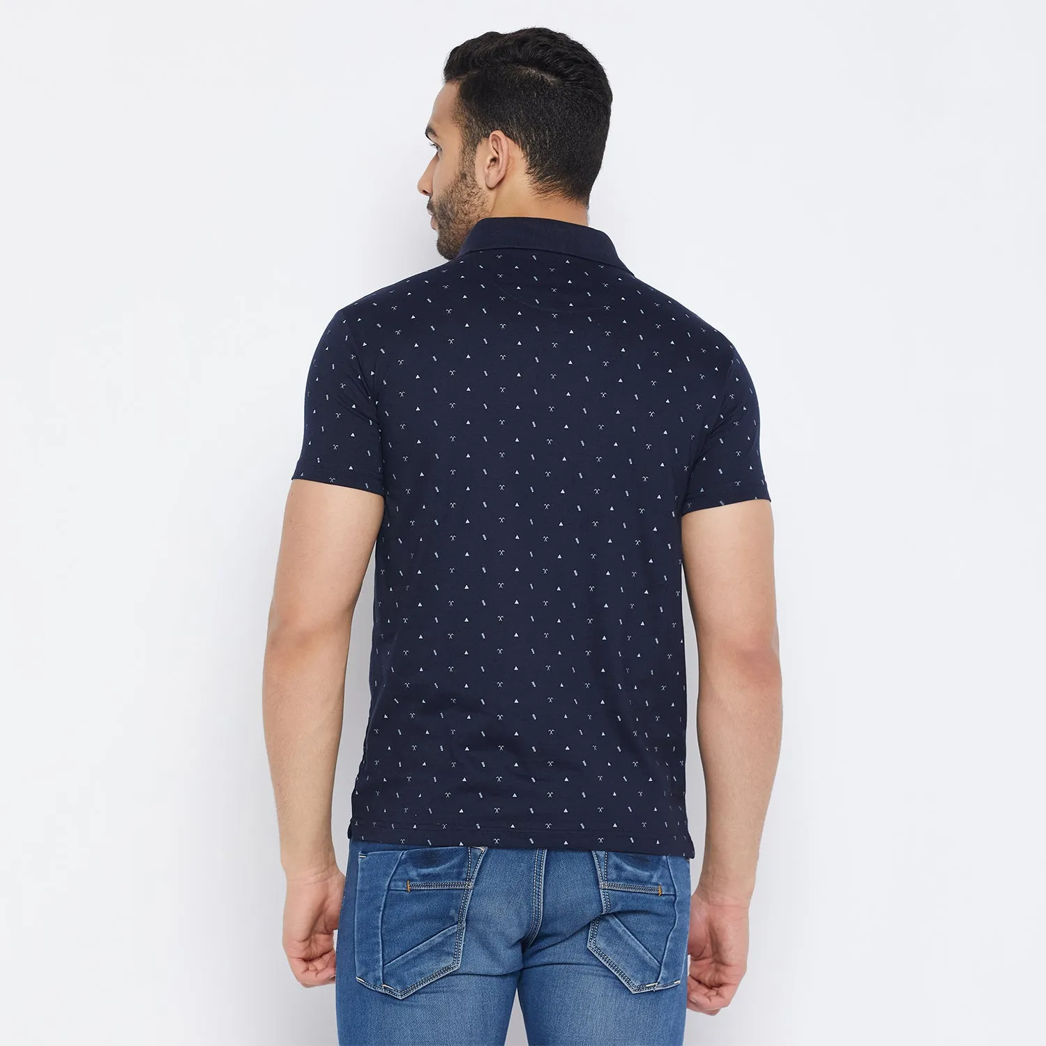 Duke Stardust Men Half Sleeve Cotton T-shirt (4040F)