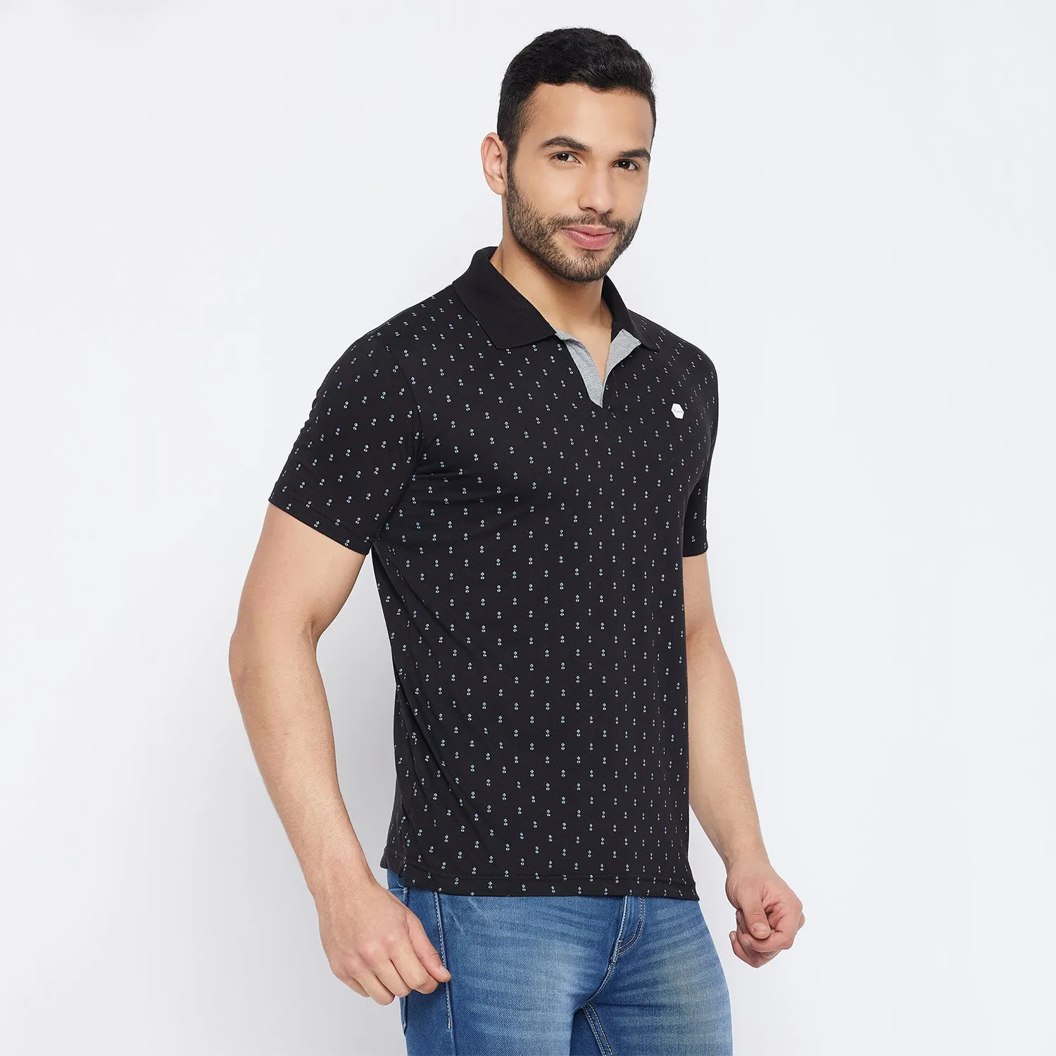 Duke Stardust Men Half Sleeve Cotton T-shirt (4040F)