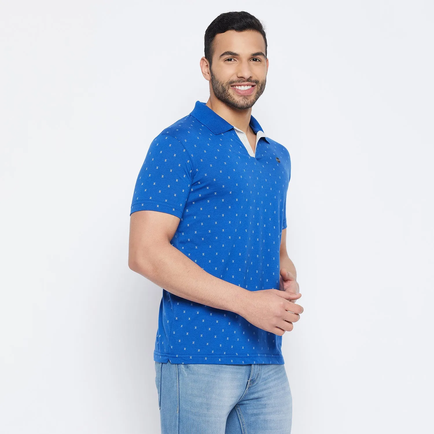 Duke Stardust Men Half Sleeve Cotton T-shirt (4040F)