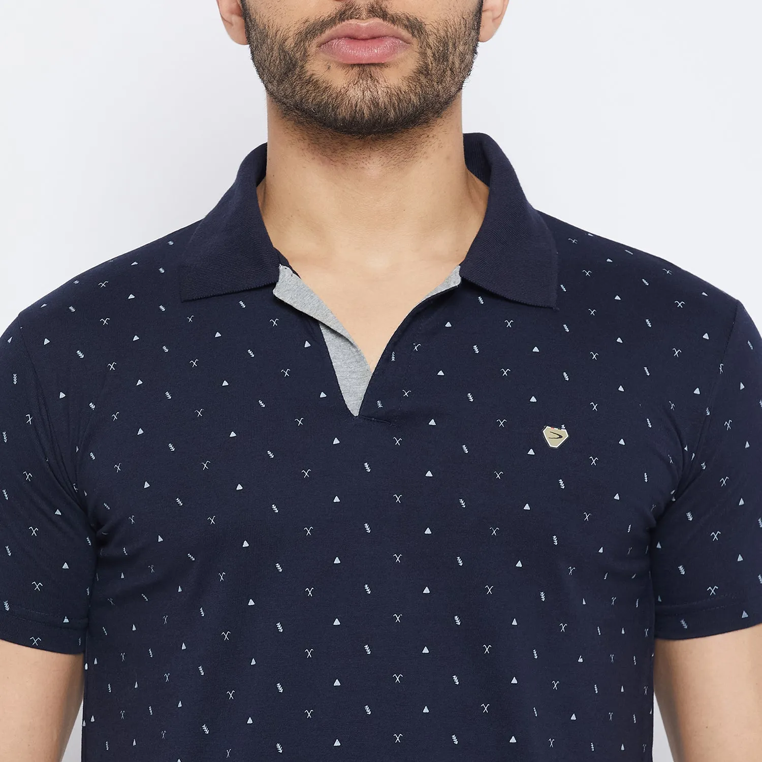 Duke Stardust Men Half Sleeve Cotton T-shirt (4040F)