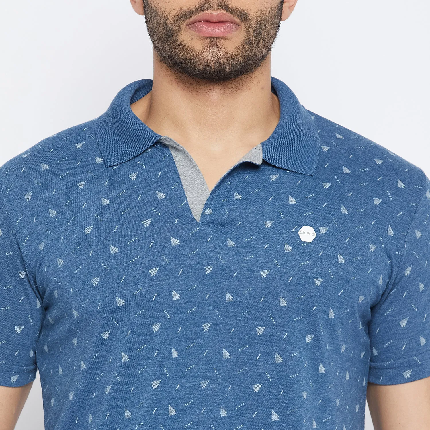 Duke Stardust Men Half Sleeve Cotton T-shirt (4040F)