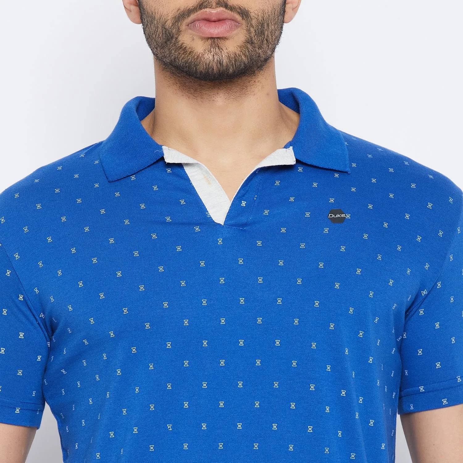 Duke Stardust Men Half Sleeve Cotton T-shirt (4040F)