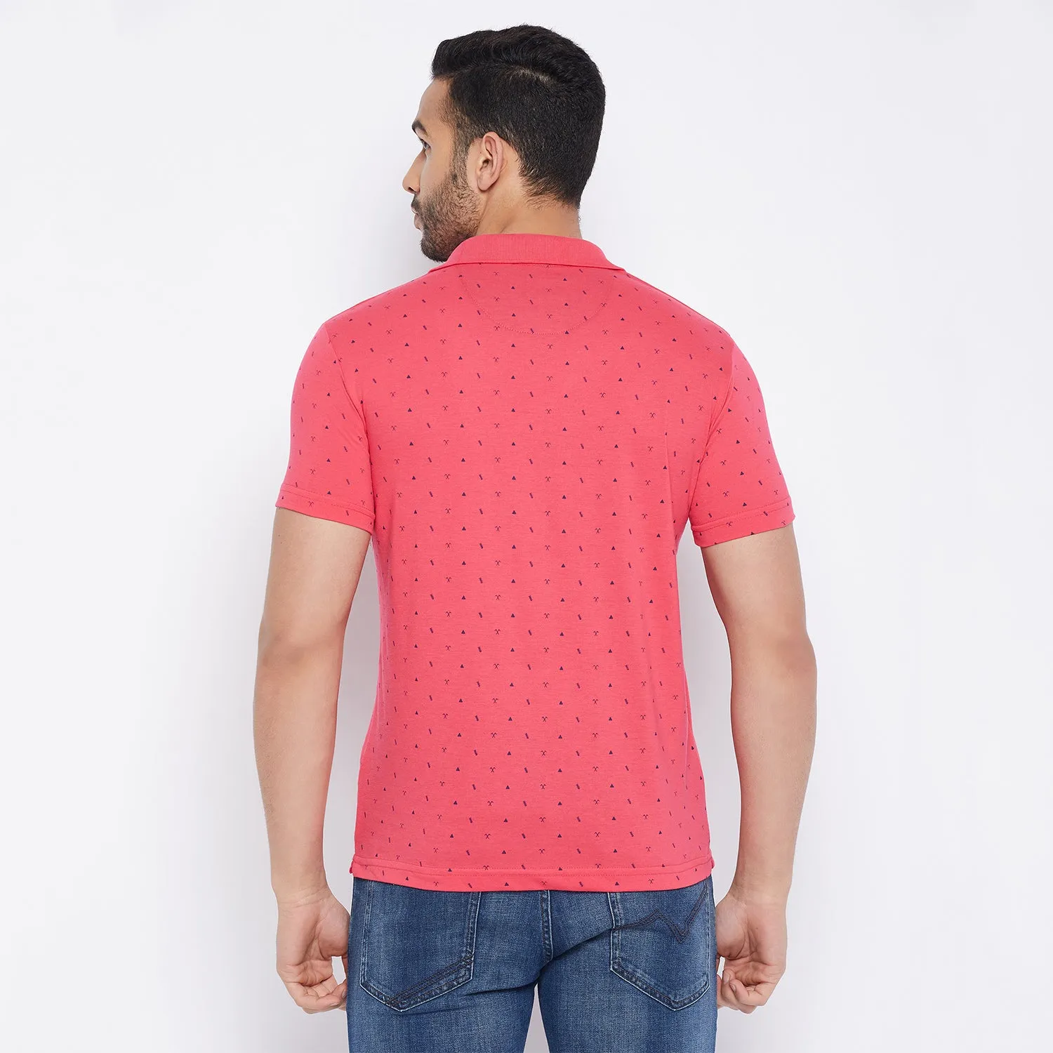 Duke Stardust Men Half Sleeve Cotton T-shirt (4040F)