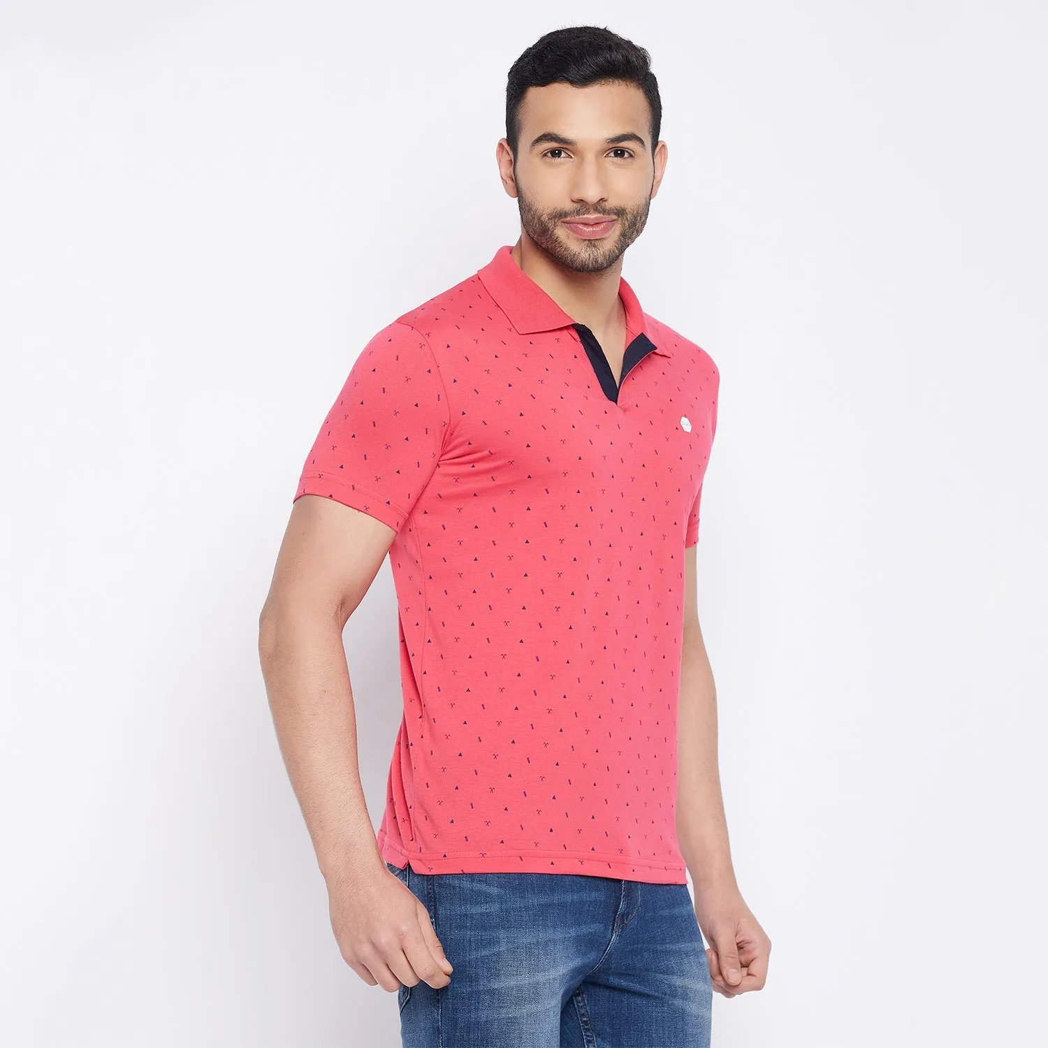 Duke Stardust Men Half Sleeve Cotton T-shirt (4040F)