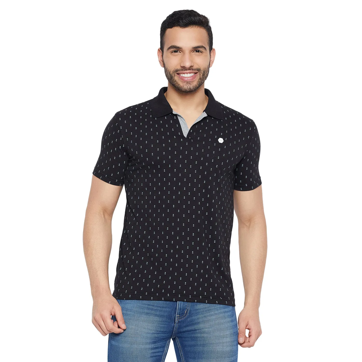 Duke Stardust Men Half Sleeve Cotton T-shirt (4040F)