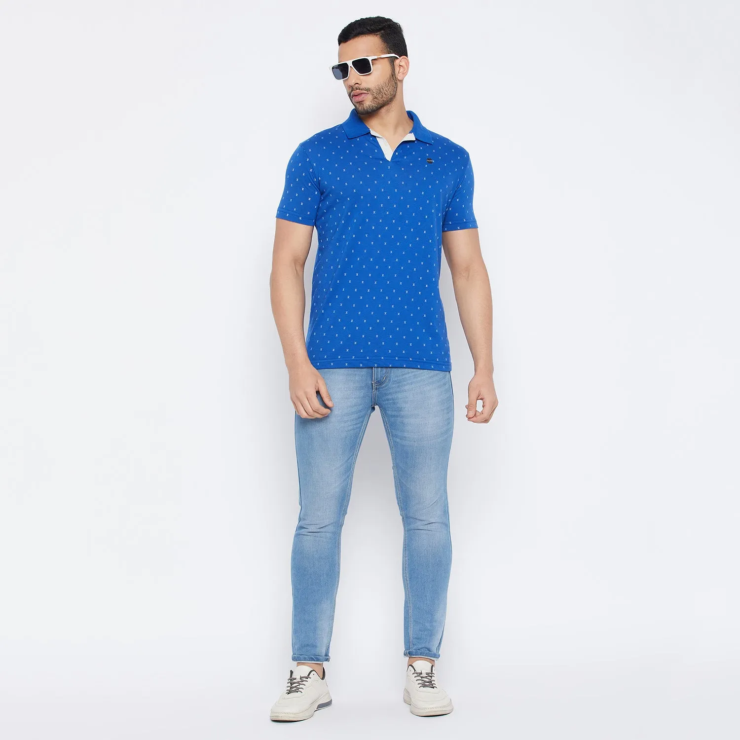 Duke Stardust Men Half Sleeve Cotton T-shirt (4040F)