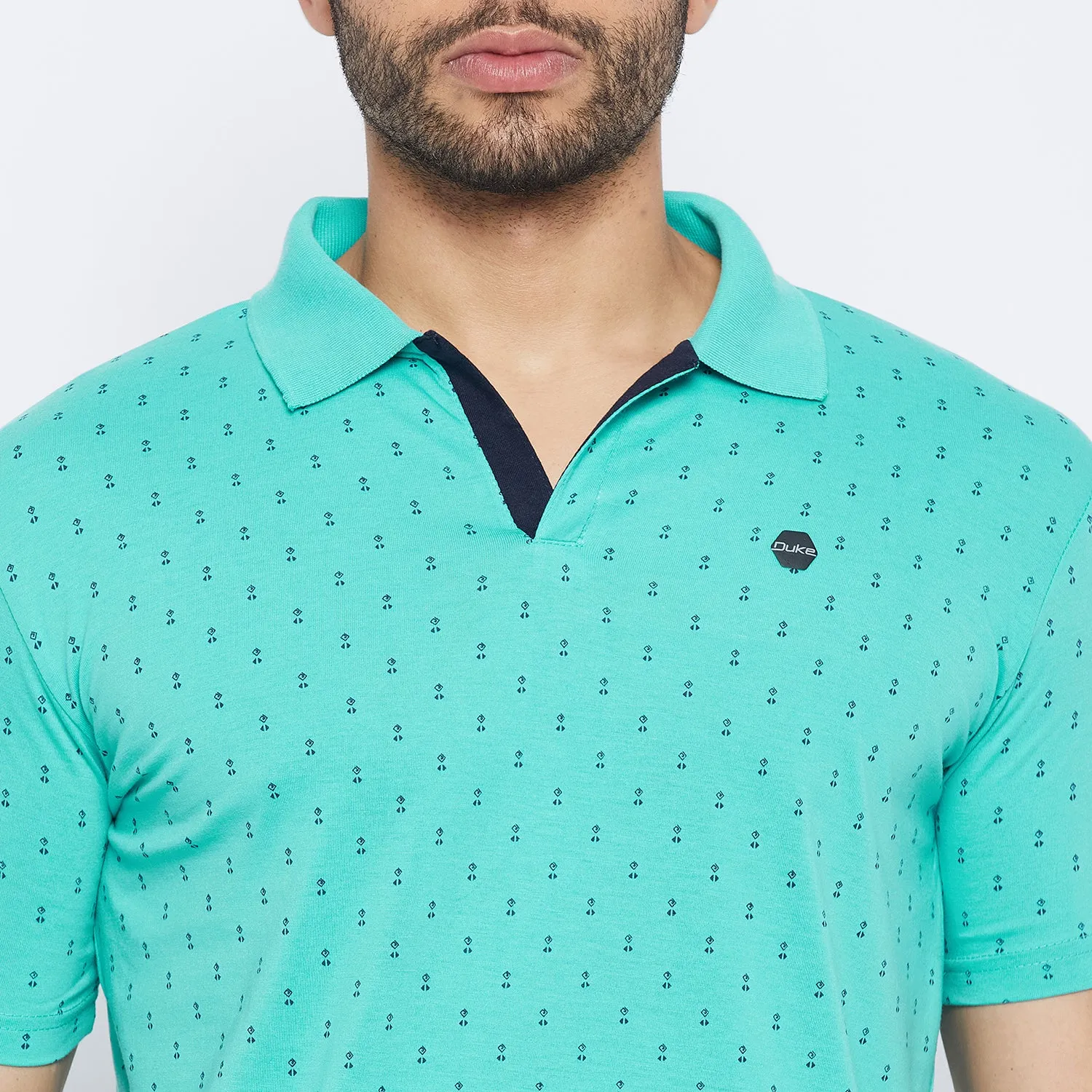 Duke Stardust Men Half Sleeve Cotton T-shirt (4040F)