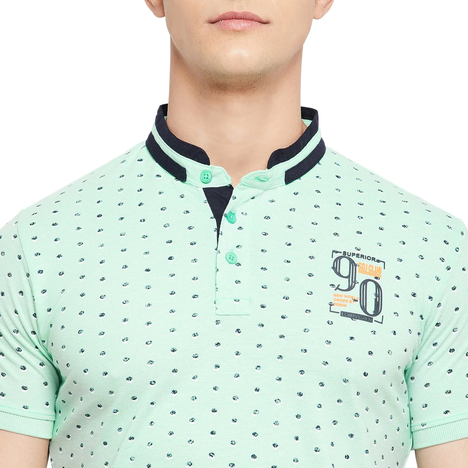 Duke Stardust Men Half Sleeve Cotton T-Shirt (LF5199)
