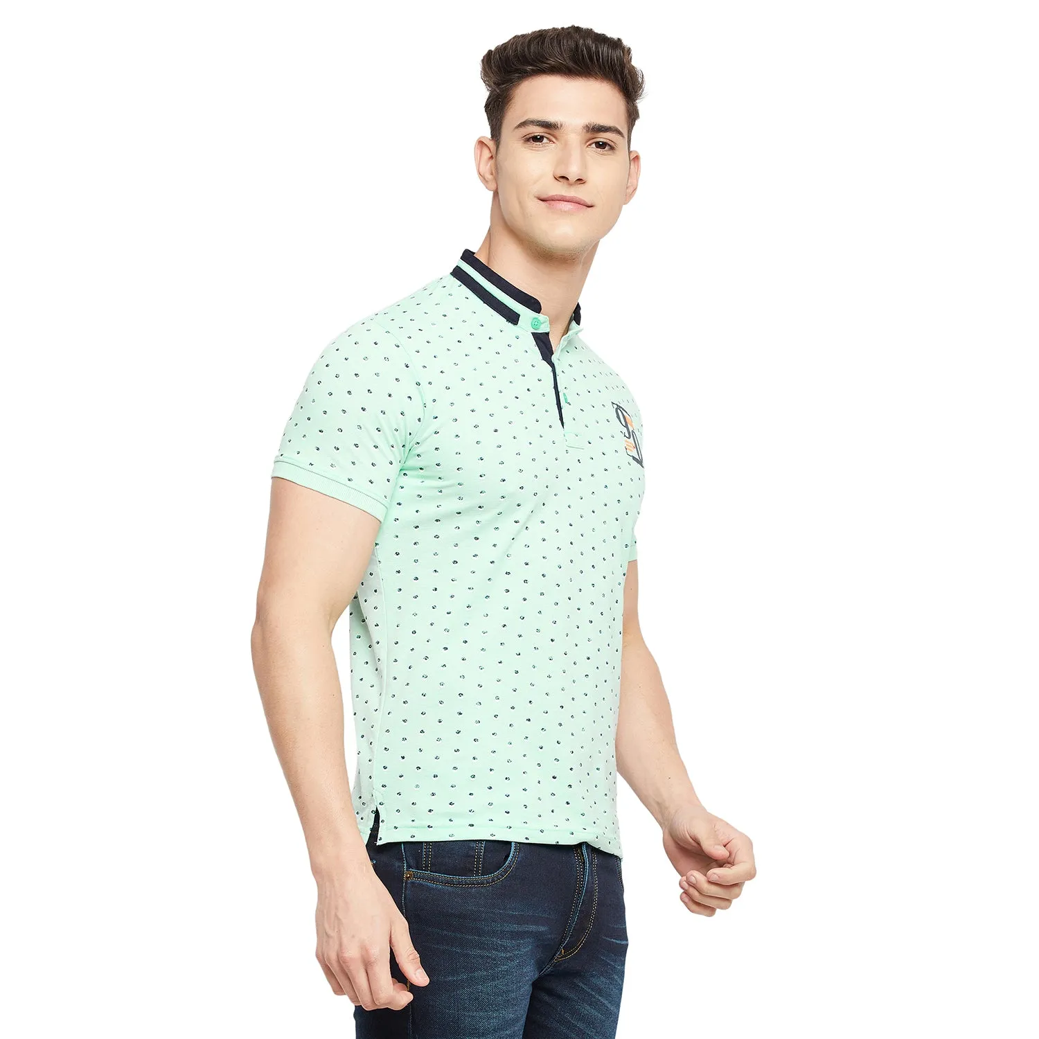 Duke Stardust Men Half Sleeve Cotton T-Shirt (LF5199)