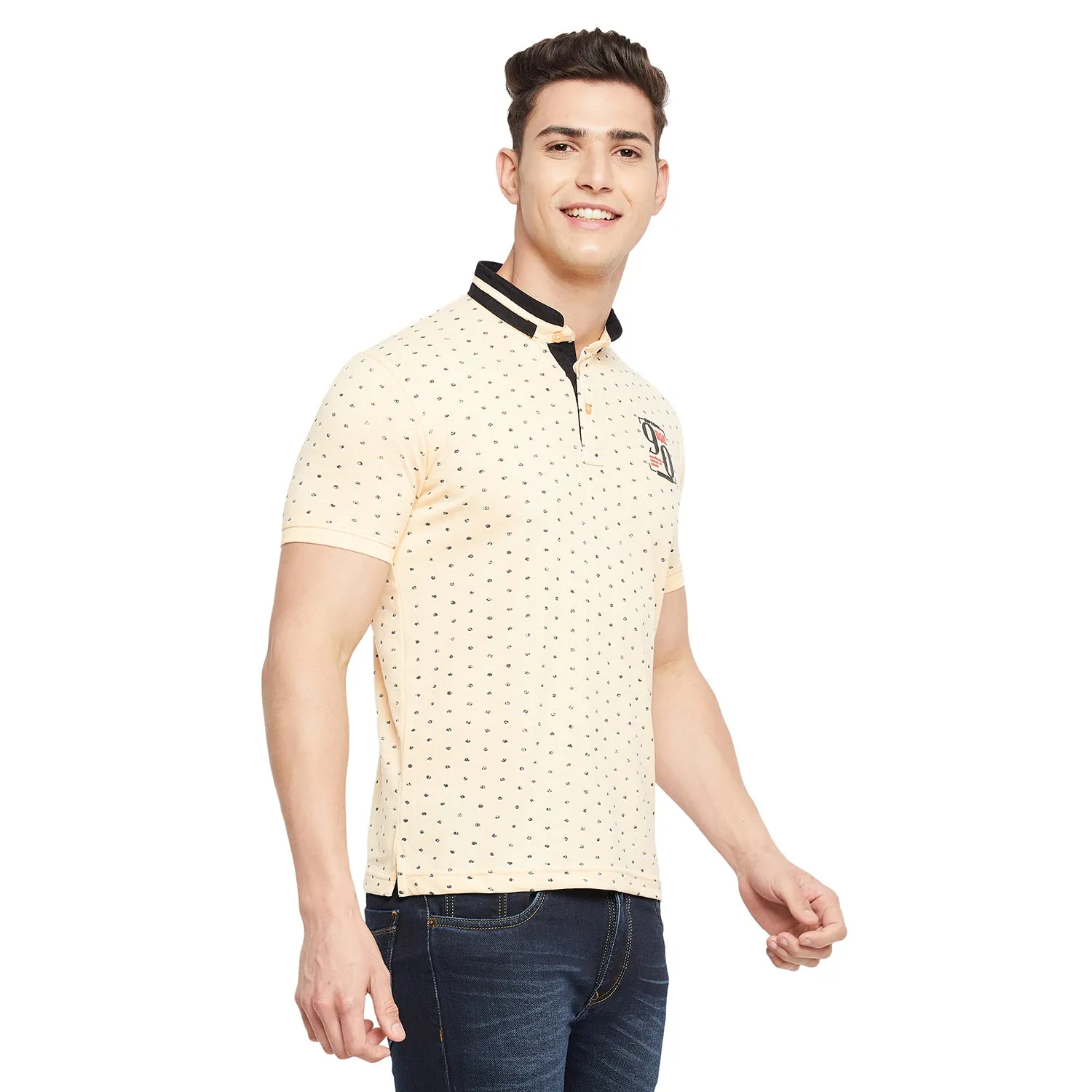 Duke Stardust Men Half Sleeve Cotton T-Shirt (LF5199)