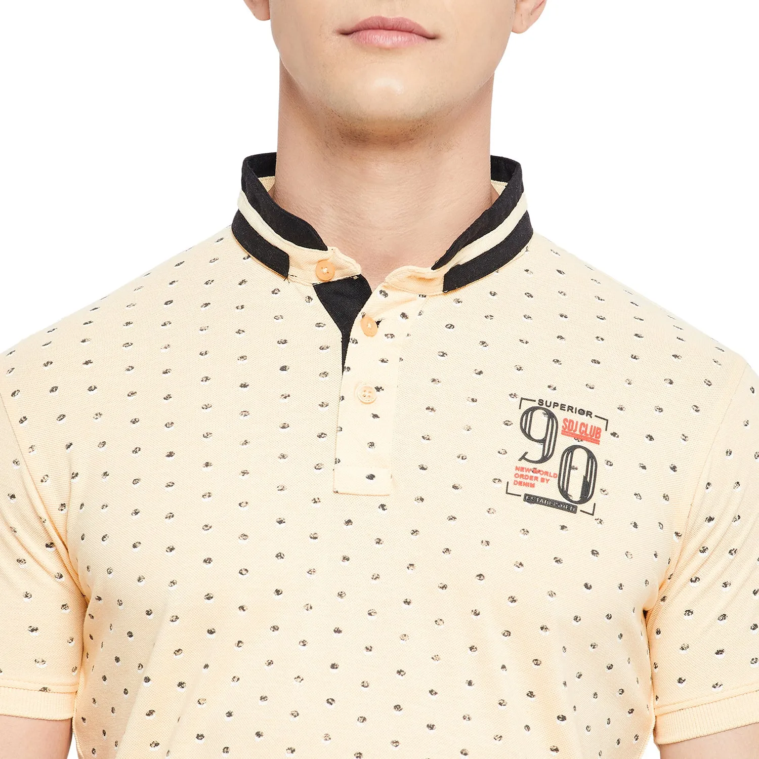 Duke Stardust Men Half Sleeve Cotton T-Shirt (LF5199)