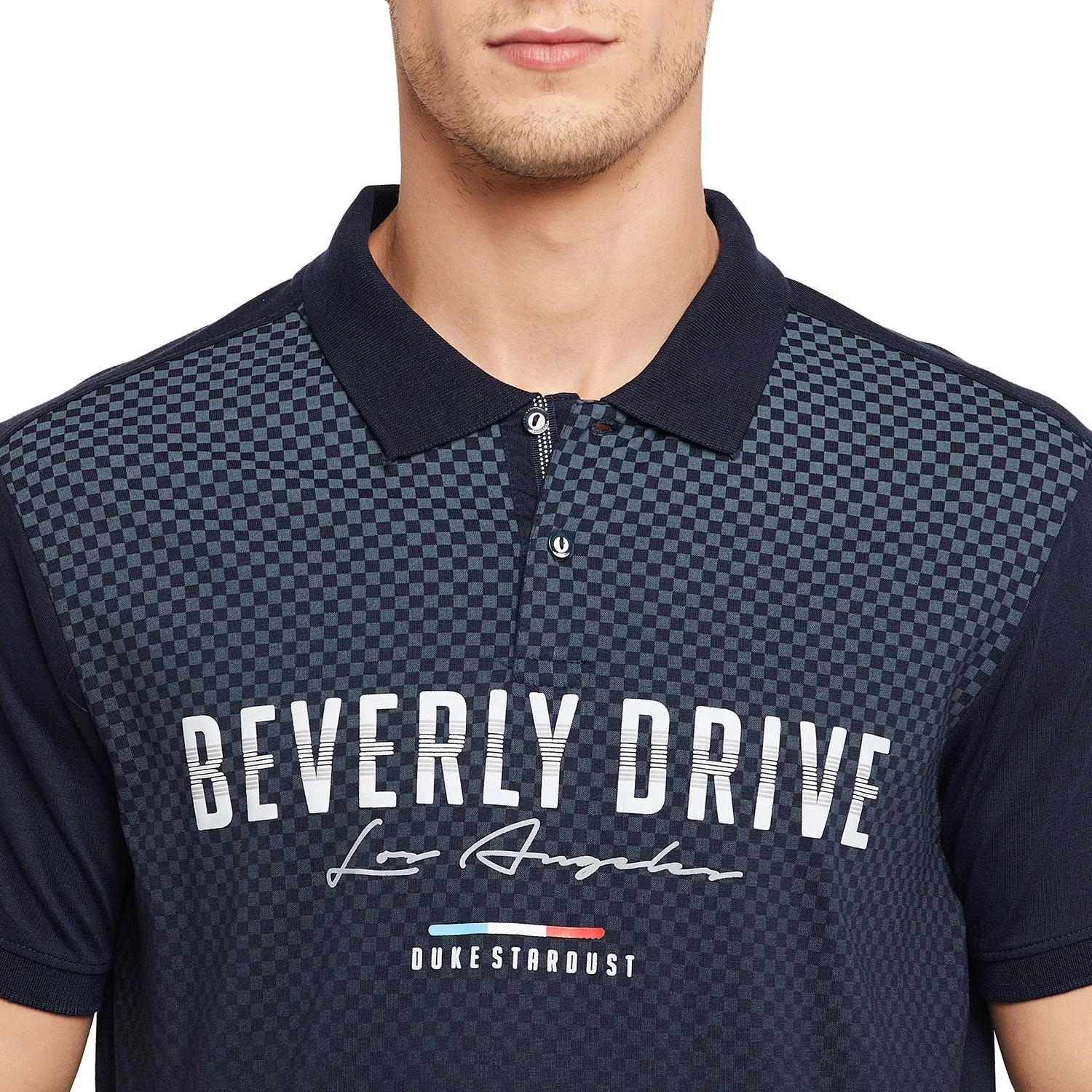 Duke Stardust Men Half Sleeve Cotton T-shirt (LF5201)