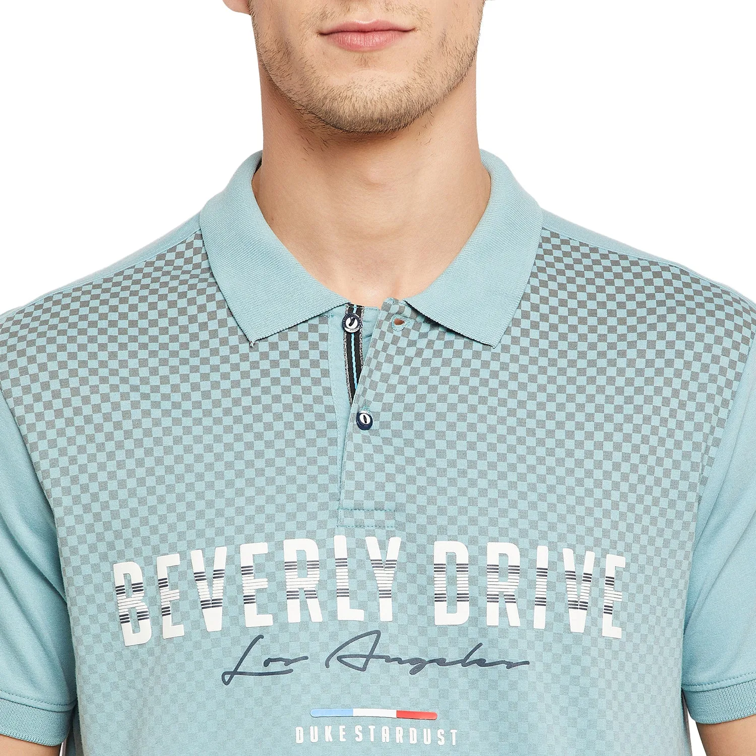 Duke Stardust Men Half Sleeve Cotton T-shirt (LF5201)