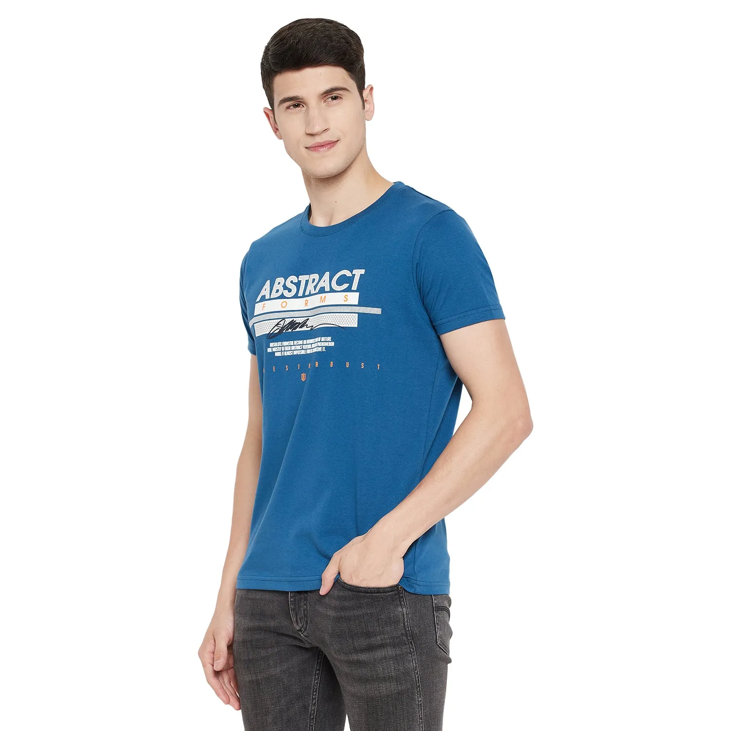 Duke Stardust Men Half Sleeve Cotton T-shirt (LF5212)