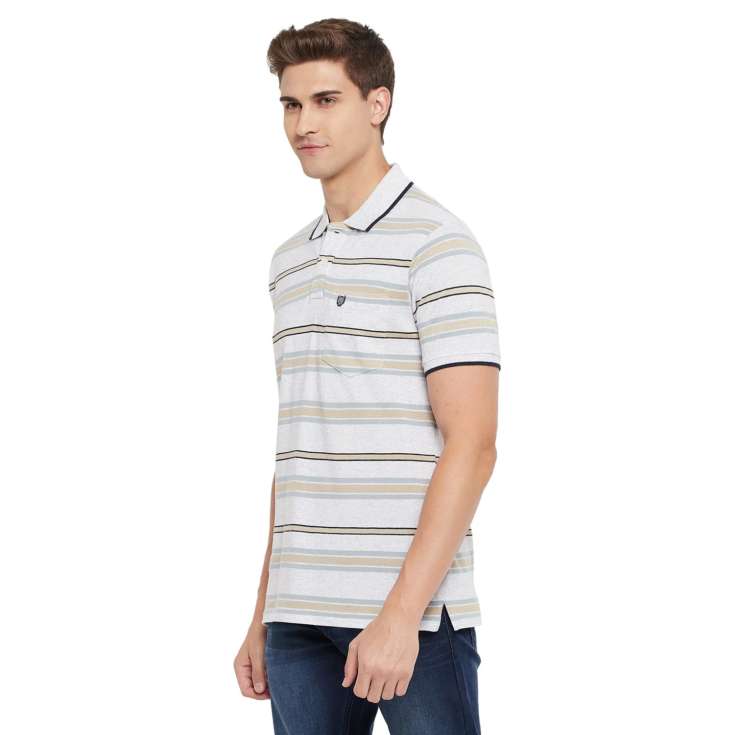 Duke Stardust Men Half Sleeve Cotton T-Shirt (LF5228)