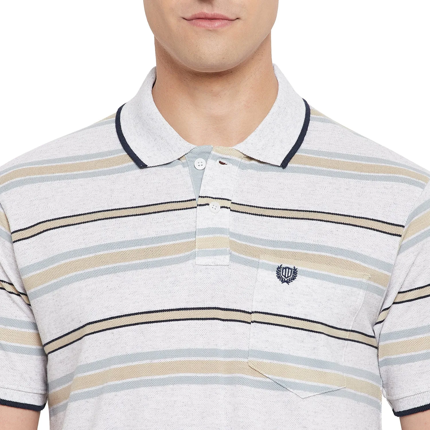 Duke Stardust Men Half Sleeve Cotton T-Shirt (LF5228)